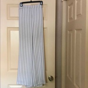 Pin striped pants